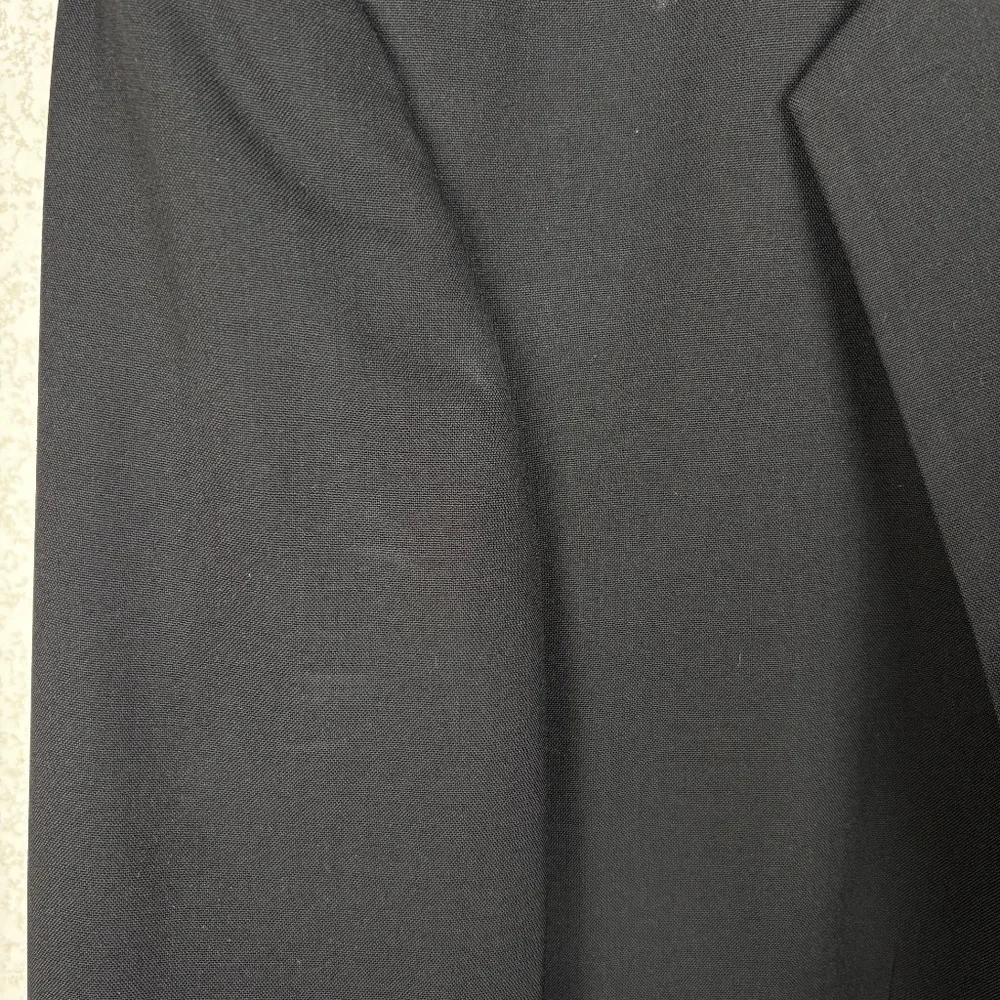 Vintage Burberrys Super 100s Wool‎ Black Blazer Gold Crest Buttons Men's XL